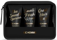 Grace Cole GC Homme umývací gél 50 ml + šampón 50 ml + pena do kúpeľa 100 m