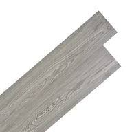 Samolepiace podlahové panely PVC 5,02 m² 2 mm tmavo šedé