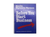 Before You Start Business -