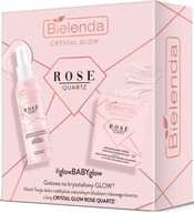 BIELENDA ROSE QUARTZ MGIEŁKA DO TWARZY 200ml + KREM DO TWARZY 50ml