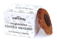 CIASTKA OWSIANE Z CZEKOLADĄ I WANILIĄ BEZGLUTENOWE 150 g - BATON WARSZAWS