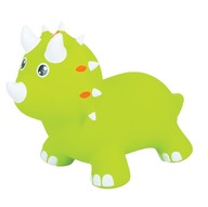 Gerardostoys Skoczek JUMPY gumowy zielony triceratops