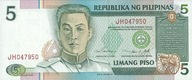 Filipiny - 5 Pesos - 1995 - P180 - St.1