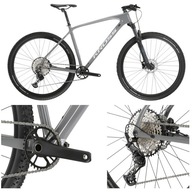 HORSKý BICYKEL MTB KROSS LEVEL 8.0 SIVÁ S 16"/ 29" 152-162 cm