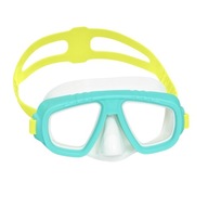 BESTWAY 22011 Okulary maska do pływania i nurkowania miętowe