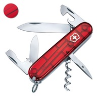 Victorinox 1.3603.T, scyzoryk Spartan, 91 mm, 12 funkcji, czerwony transp.