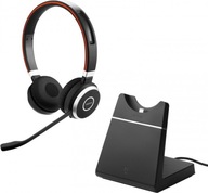 Słuchawki bezprzewodowe nauszne Jabra Evolve 65 MS + STACJA ŁADUJĄCA