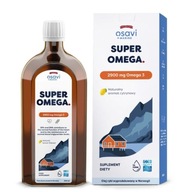 Osavi Super Omega 3 (Marine) 2900mg 500ml s citrónovou príchuťou Bez GMO