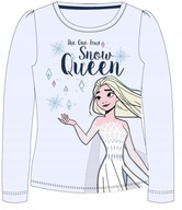 TRIČKO TSHIRT BLÚZKA FROZEN ELSA DĹŽKA RUKÁV - 110