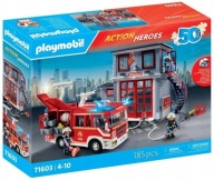 PLAYMOBIL ACTION HEROES ACTION HASIČSKÉ AUTO 3 FIGÚRKY 71603