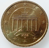 10 Euro Cent 2003 Mincovňa (UNC) J - Nemecko