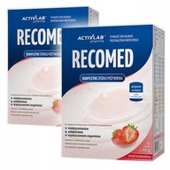 Lekárske potraviny v prášku Activlab Recomed JAHODA 6 vrecúšok