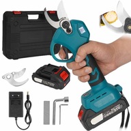 ERŐS METSZŐOLLÓ ELEKTROMOS AKKUMULÁTOROS OLLÓ 21V 2X AKKU 1300mAh