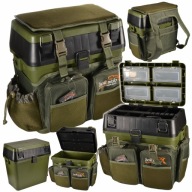 MULTIFUNKCIÓS SZETT HOKKAIDO 3az1ben DOBOZ ÜLÉS HÁTIZSÁK HORGÁSZOKNAK