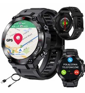 SMARTWATCH Z GPS ZEGAREK MĘSKI POLSKIE MENU 480mAh