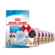 Royal Canin Giant Puppy 15kg + Koema Junior 400gx6