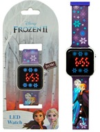 Zegarek Elektroniczny LED dla Dzieci Cyfrowy Elsa