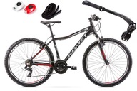 ROWER GÓRSKI MTB ROMET RAMBLER JR 26 SHIMANO ALU OŚWIETLENIE STOPKA GRATIS