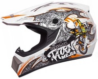 KASK CROSSOWY LEKKI NA ENDURO QUAD ATV CROSS M