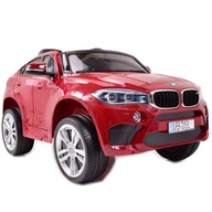 ORYGINALNE BMW X6M W NAJLEPSZEJ WERSJI, MIĘKKIE SIEDZENIE, PILOT 2.4 GHZ,