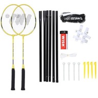 Zestaw do badmintona żółty ALUMTEC 4466 WISH