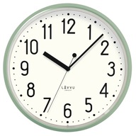 LAVVU LCS3001 - 29,5cm - Nástenné hodiny - Zelená/Biela