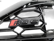 AUDI RS7 4K8 RS6 4K0 C8 20- grill grille grid W bumper front BLACK NIGHT
