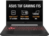 Notebook Asus TUF Gaming 15,6 " Intel Core i7 16 GB / 512 GB sivý