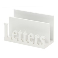 drewniany listownik na biurko ,,letters'' 16×7×10cm