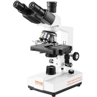 VEVOR Binokulárny mikroskop Komplexné zväčšenie 40x- 5000x 14 mm -1,3 mm