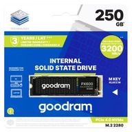 Dysk SSD M.2 Goodram PX600 250GB PCIe4x4 3.2/1.7