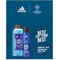 Zestaw 2023 Adidas Men UEFA IX 2 elemnety atomizer + dezodorant