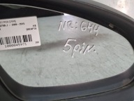 mirror right 5 vertical OPEL ASTRA J 2009