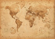 Politická mapa sveta GIGA plagát 140x100 cm