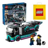 LEGO CITY č.60406 - Závodné auto a odťahovka + Darčeková taška LEGO