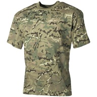 Koszulka bawełniana sportowa męska moro T-shirt MFH - Arid-Camo XXL