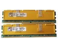 Pamięć DDR2 2GB 800MHz PC6400 Kingston 2x 1GB Dual Gwarancja