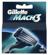 Gillette Mach 3 nożyki do golenia 4 sztuki