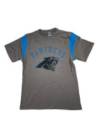 Szara koszulka T-shirt męski Panthers NFL L