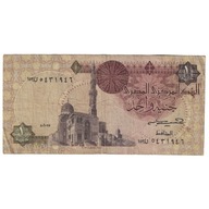 Banknot, Egipt, 1 Pound, 1978-2008, KM:50c, VF(20-