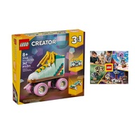 LEGO CREATOR 3 V 1 31148 - Kolieskové korčule v retro štýle + KATALÓG LEGO 2024
