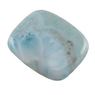 Larimar kabošon cca 21x17 mm LAR0536