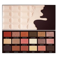 Makeup Revolution Chocolate Nudes - paletka cieni do powiek, 18 kolorów