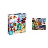 LEGO DUPLO č.10963 - Spider-Man a priatelia vo veselom mestečku + KATALÓG