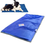 Podložka pre psa Kugo&Pets odtiene modrej 110 cm x 70 cm