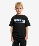 Dziecięca czarna koszulka t-shirt PROSTO Neptun 98-104
