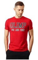 OLIMP Koszulka streetwearowa T-SHIRT LAF RED - L