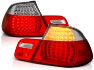 LAMPY DIODOWE BMW 3 E46 CABRIO 99-03R RED WHITE LED