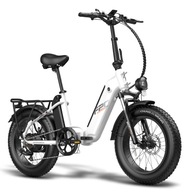 Elektrický bicykel FAFREES FF20 Polar 40km/h 10.4AH*2 1000W biela