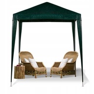 Namiot pawilon ogrodowy imprezowy handlowy altana zielony 2x2 wiosna lato